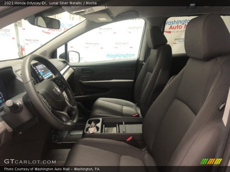 Lunar Silver Metallic / Mocha 2021 Honda Odyssey EX