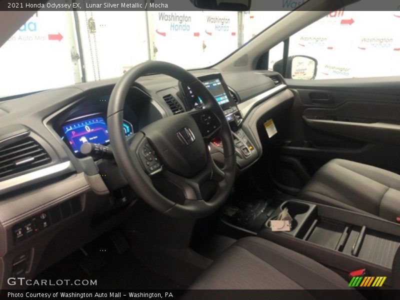 Lunar Silver Metallic / Mocha 2021 Honda Odyssey EX