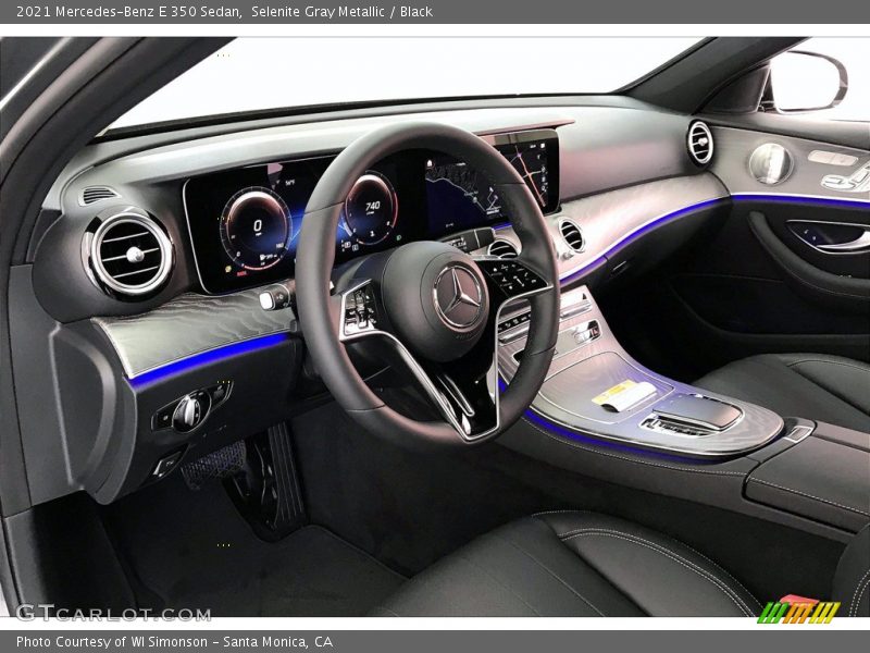 Selenite Gray Metallic / Black 2021 Mercedes-Benz E 350 Sedan