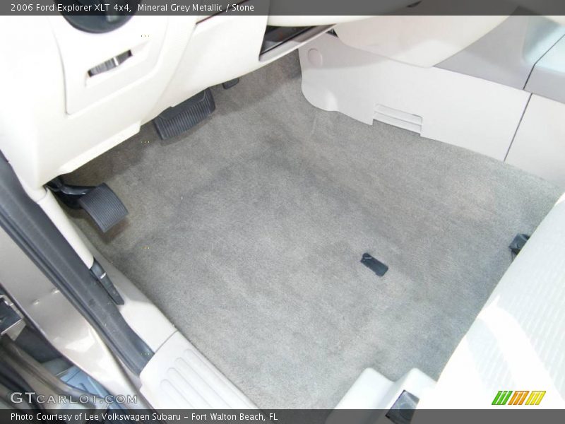 Mineral Grey Metallic / Stone 2006 Ford Explorer XLT 4x4