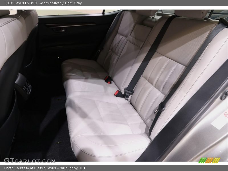 Atomic Silver / Light Gray 2016 Lexus ES 350