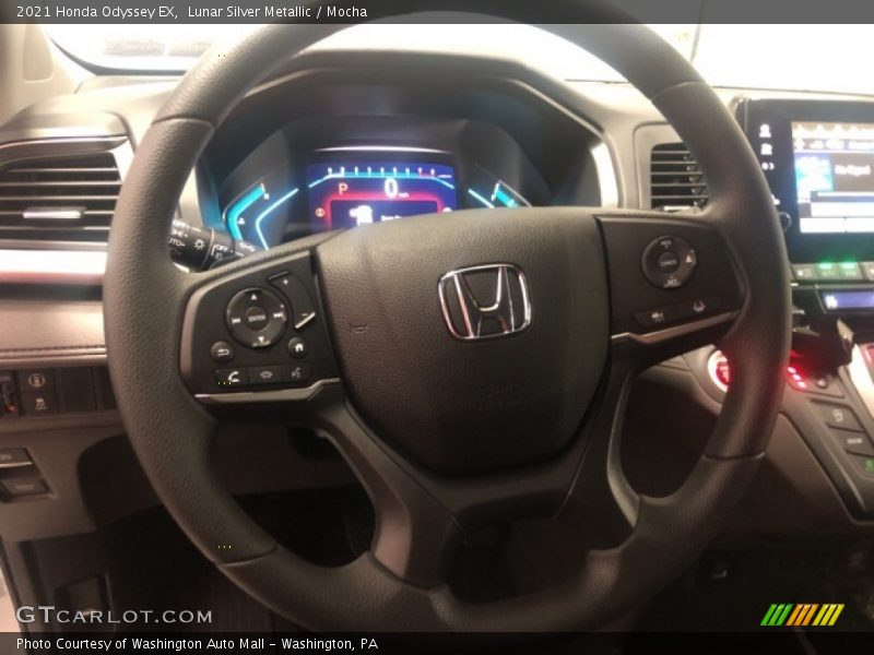 Lunar Silver Metallic / Mocha 2021 Honda Odyssey EX