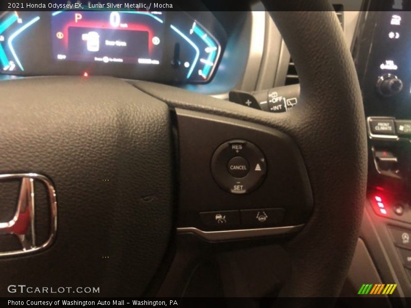 Lunar Silver Metallic / Mocha 2021 Honda Odyssey EX