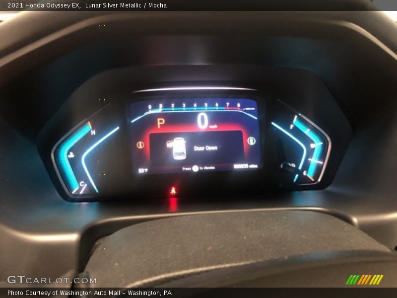 Lunar Silver Metallic / Mocha 2021 Honda Odyssey EX