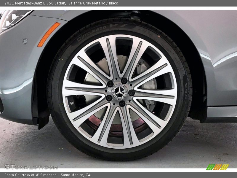 Selenite Gray Metallic / Black 2021 Mercedes-Benz E 350 Sedan