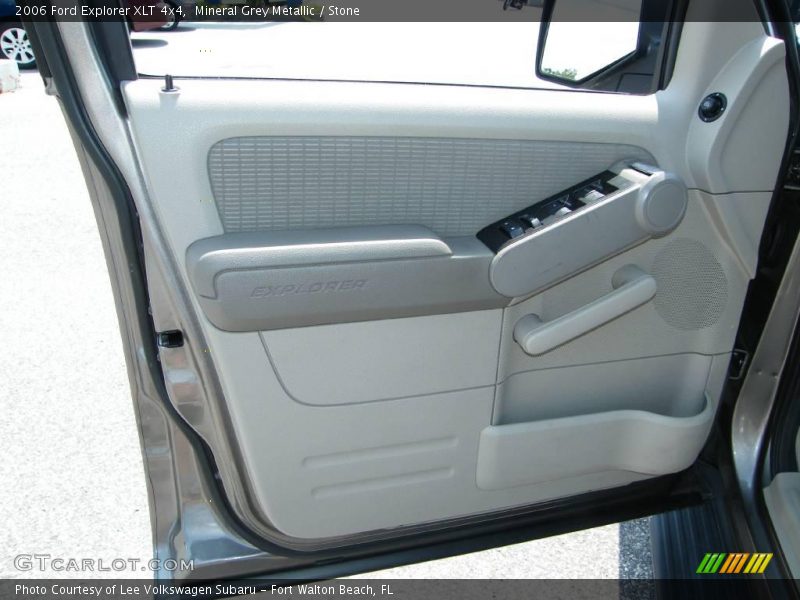 Mineral Grey Metallic / Stone 2006 Ford Explorer XLT 4x4
