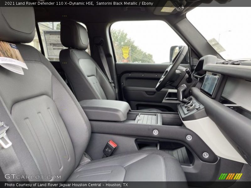 Front Seat of 2021 Defender 110 X-Dynamic HSE