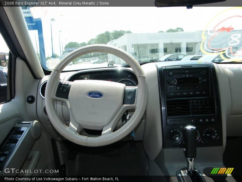 Mineral Grey Metallic / Stone 2006 Ford Explorer XLT 4x4