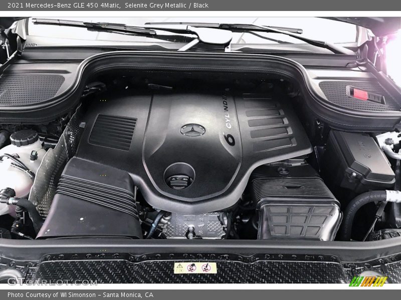Selenite Grey Metallic / Black 2021 Mercedes-Benz GLE 450 4Matic