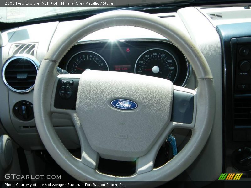 Mineral Grey Metallic / Stone 2006 Ford Explorer XLT 4x4