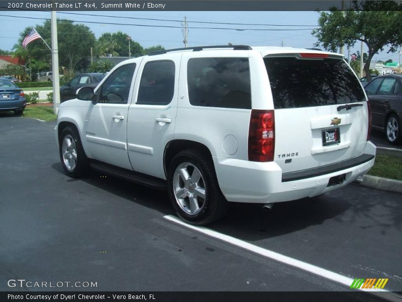 Summit White / Ebony 2007 Chevrolet Tahoe LT 4x4