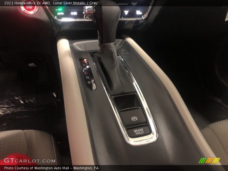 Lunar Silver Metallic / Gray 2021 Honda HR-V EX AWD