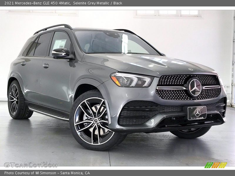 Selenite Grey Metallic / Black 2021 Mercedes-Benz GLE 450 4Matic