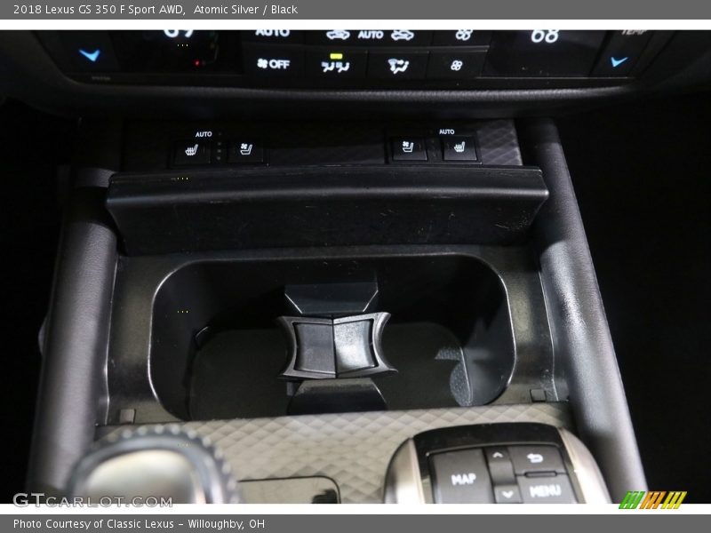 Atomic Silver / Black 2018 Lexus GS 350 F Sport AWD