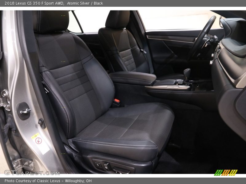 Atomic Silver / Black 2018 Lexus GS 350 F Sport AWD