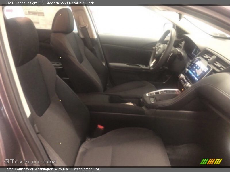 Modern Steel Metallic / Black 2021 Honda Insight EX