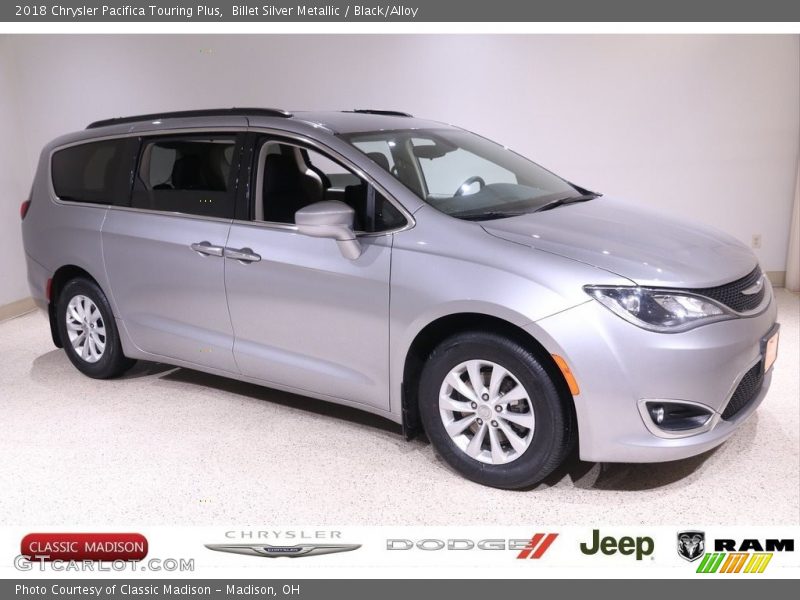 Billet Silver Metallic / Black/Alloy 2018 Chrysler Pacifica Touring Plus