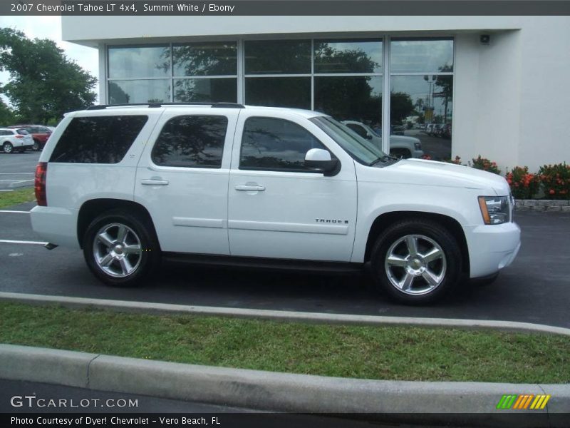 Summit White / Ebony 2007 Chevrolet Tahoe LT 4x4