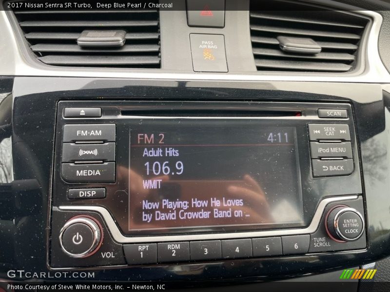 Audio System of 2017 Sentra SR Turbo