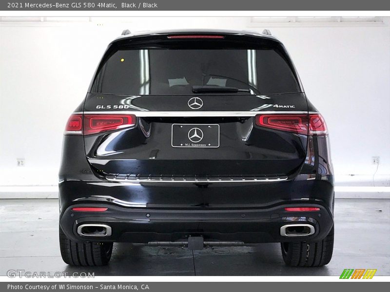 Black / Black 2021 Mercedes-Benz GLS 580 4Matic