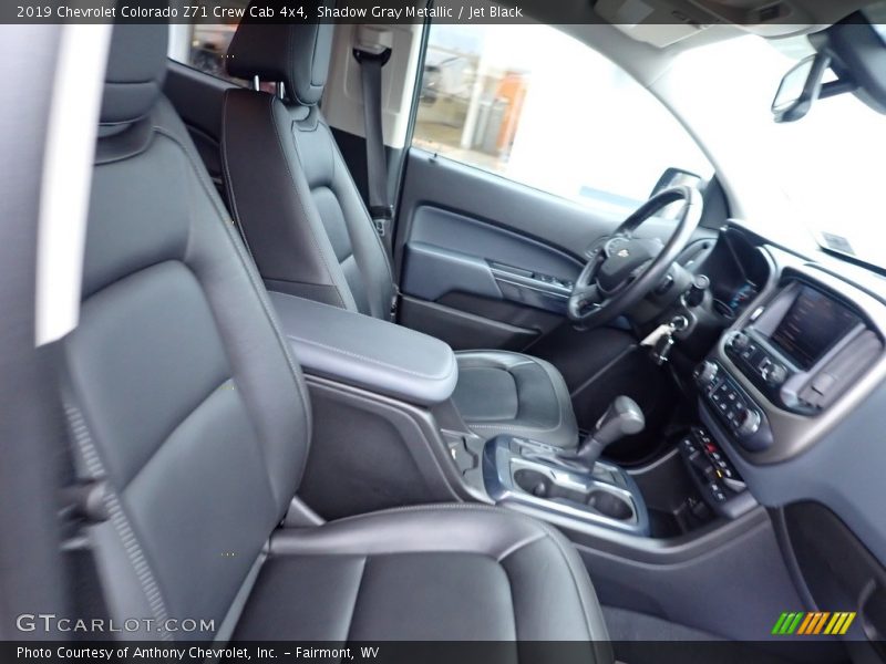 Shadow Gray Metallic / Jet Black 2019 Chevrolet Colorado Z71 Crew Cab 4x4