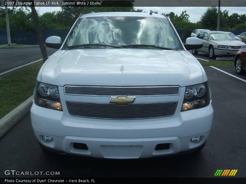 Summit White / Ebony 2007 Chevrolet Tahoe LT 4x4