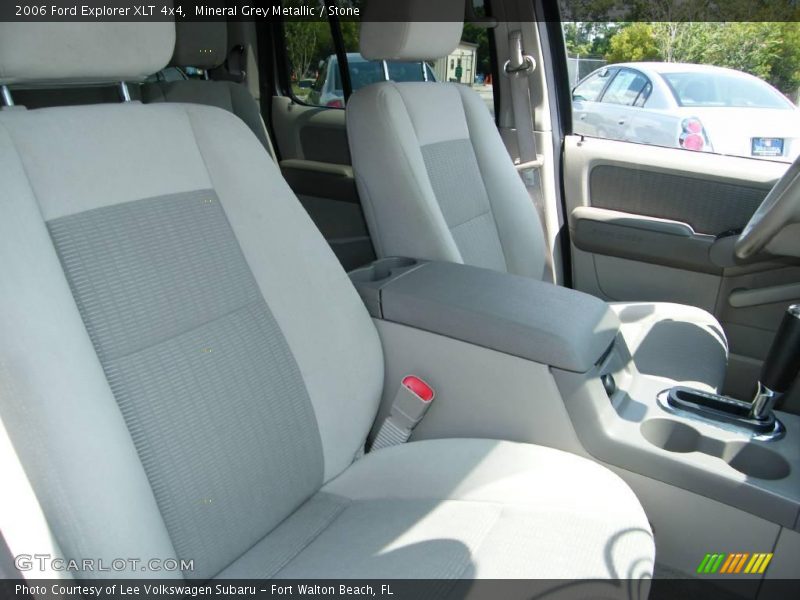 Mineral Grey Metallic / Stone 2006 Ford Explorer XLT 4x4