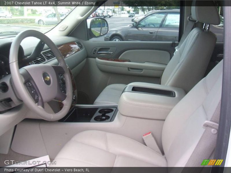 Summit White / Ebony 2007 Chevrolet Tahoe LT 4x4