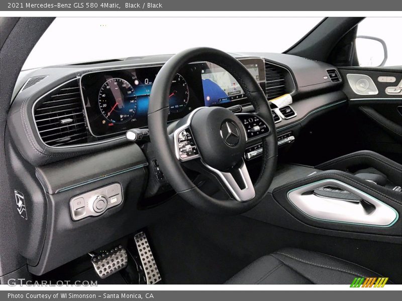 Black / Black 2021 Mercedes-Benz GLS 580 4Matic