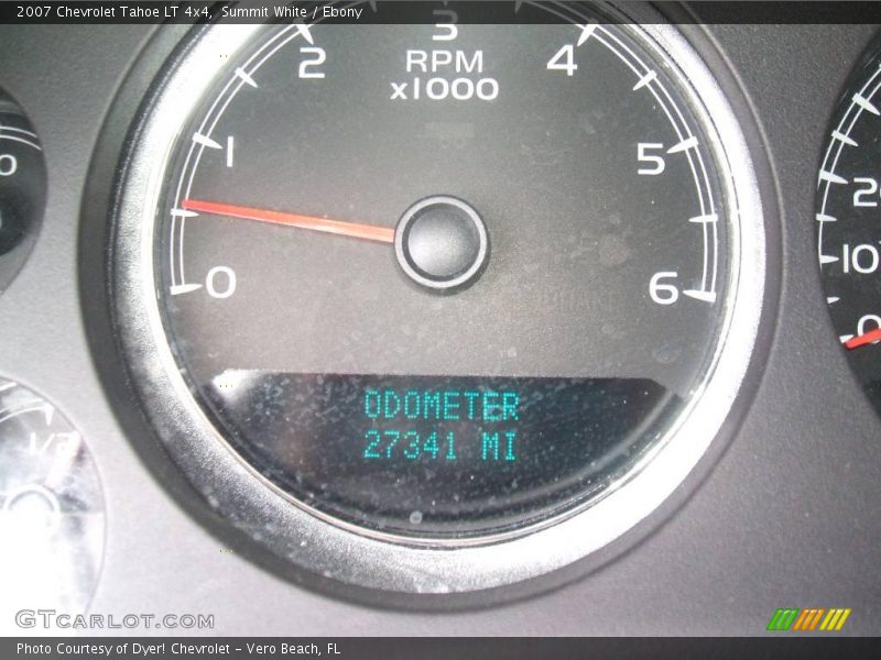 Summit White / Ebony 2007 Chevrolet Tahoe LT 4x4