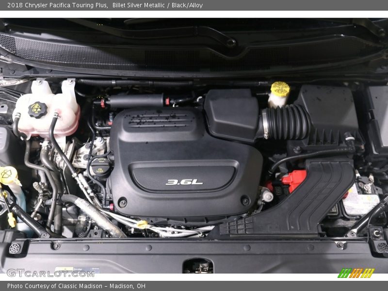 Billet Silver Metallic / Black/Alloy 2018 Chrysler Pacifica Touring Plus
