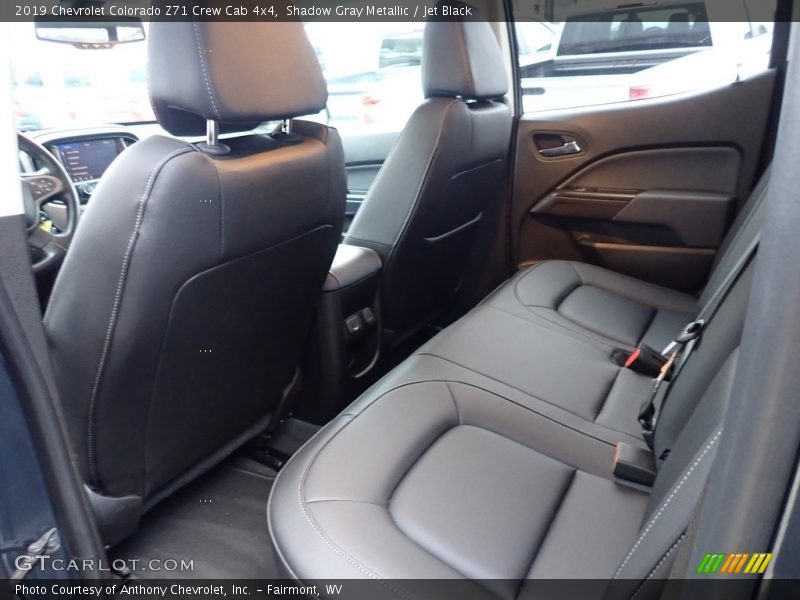 Shadow Gray Metallic / Jet Black 2019 Chevrolet Colorado Z71 Crew Cab 4x4