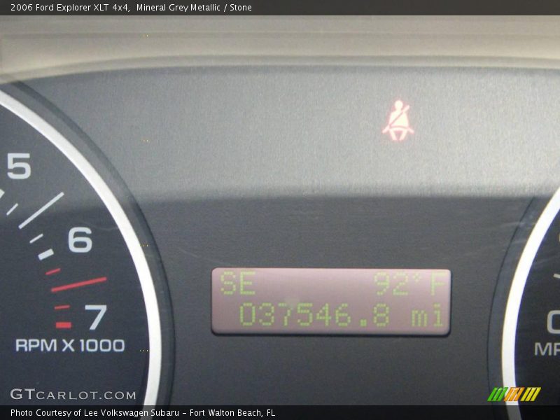 Mineral Grey Metallic / Stone 2006 Ford Explorer XLT 4x4