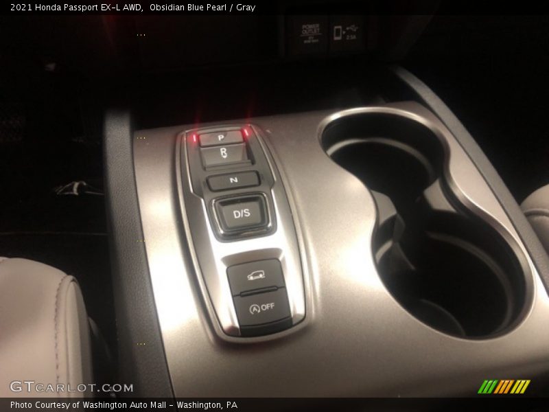 Obsidian Blue Pearl / Gray 2021 Honda Passport EX-L AWD