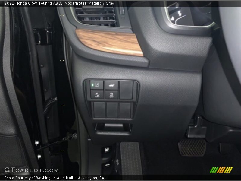 Modern Steel Metallic / Gray 2021 Honda CR-V Touring AWD