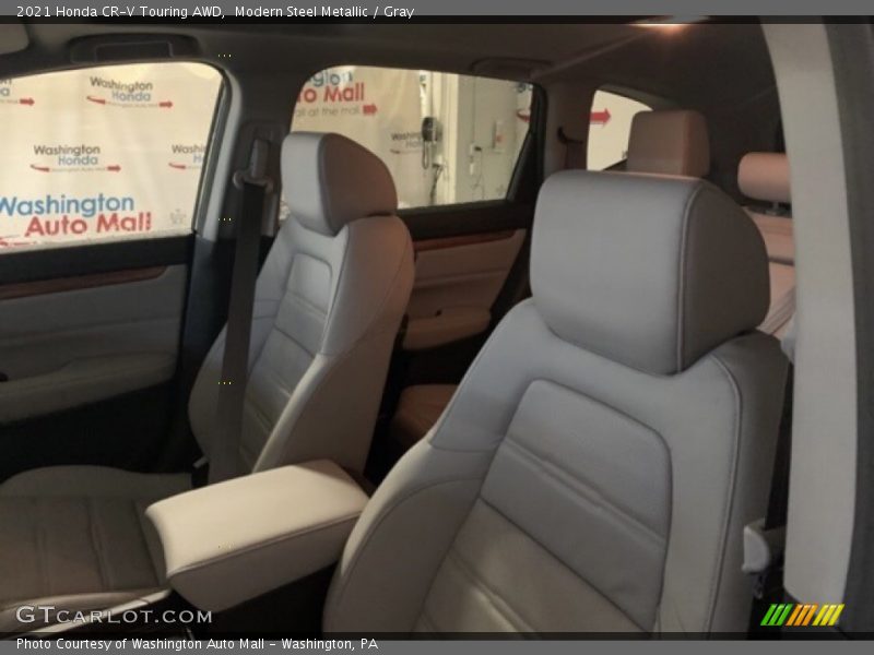 Modern Steel Metallic / Gray 2021 Honda CR-V Touring AWD