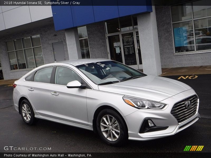 Symphony Silver / Gray 2018 Hyundai Sonata SE