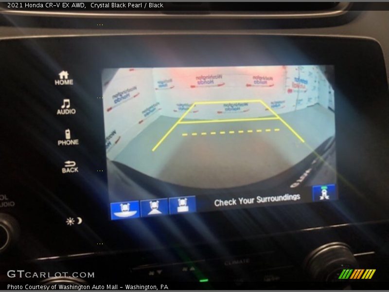 Crystal Black Pearl / Black 2021 Honda CR-V EX AWD