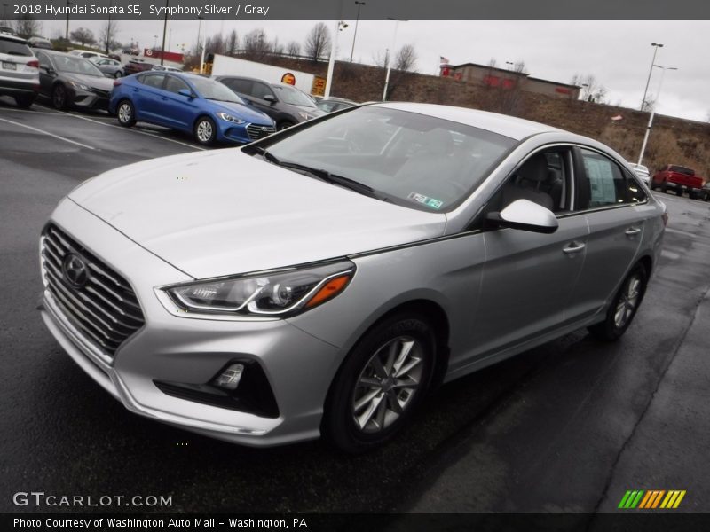 Symphony Silver / Gray 2018 Hyundai Sonata SE