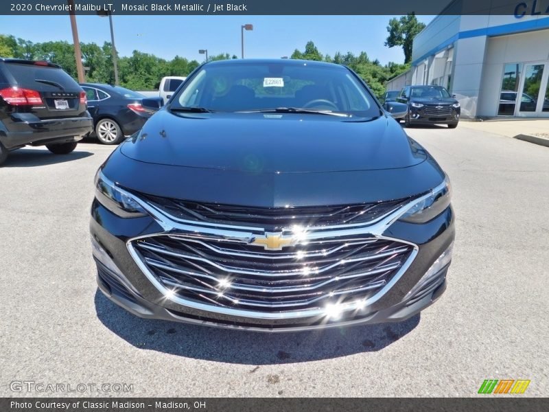Mosaic Black Metallic / Jet Black 2020 Chevrolet Malibu LT