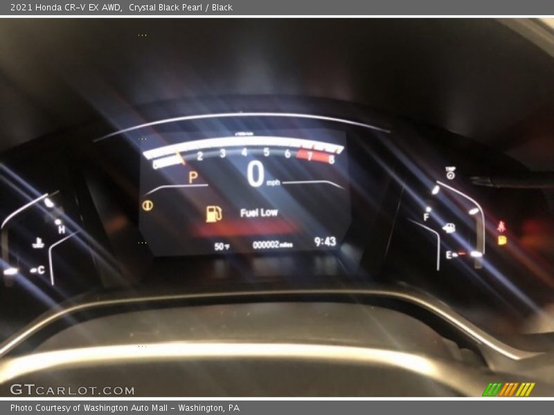 Crystal Black Pearl / Black 2021 Honda CR-V EX AWD