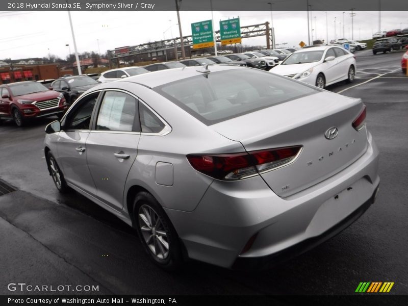 Symphony Silver / Gray 2018 Hyundai Sonata SE