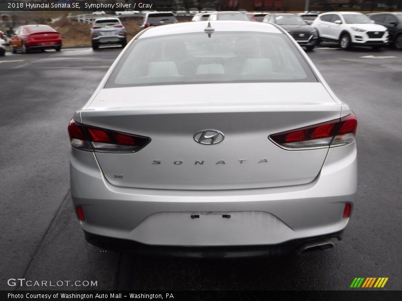 Symphony Silver / Gray 2018 Hyundai Sonata SE