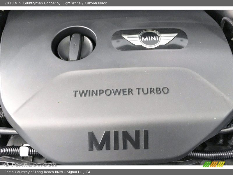 Light White / Carbon Black 2018 Mini Countryman Cooper S