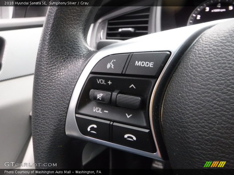 Symphony Silver / Gray 2018 Hyundai Sonata SE
