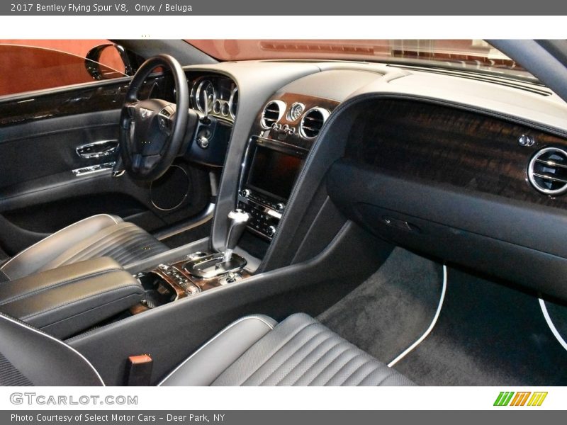 Dashboard of 2017 Flying Spur V8