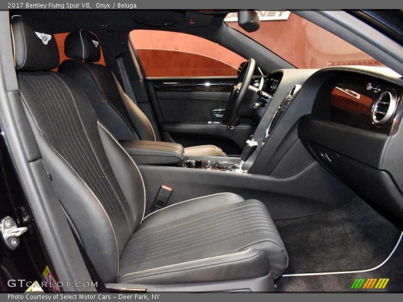 Front Seat of 2017 Flying Spur V8