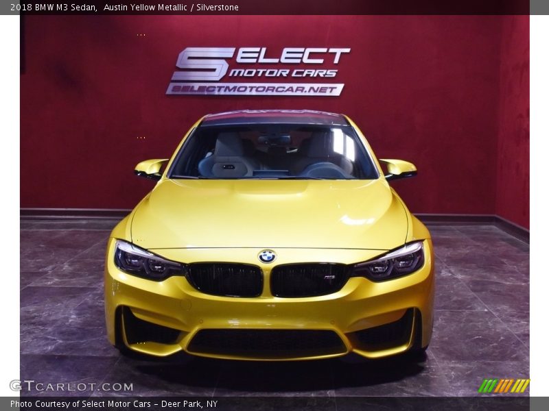 Austin Yellow Metallic / Silverstone 2018 BMW M3 Sedan