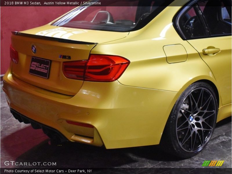 Austin Yellow Metallic / Silverstone 2018 BMW M3 Sedan