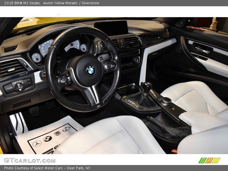 Austin Yellow Metallic / Silverstone 2018 BMW M3 Sedan